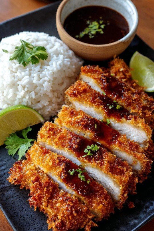 Air-Fryer Chicken Katsu