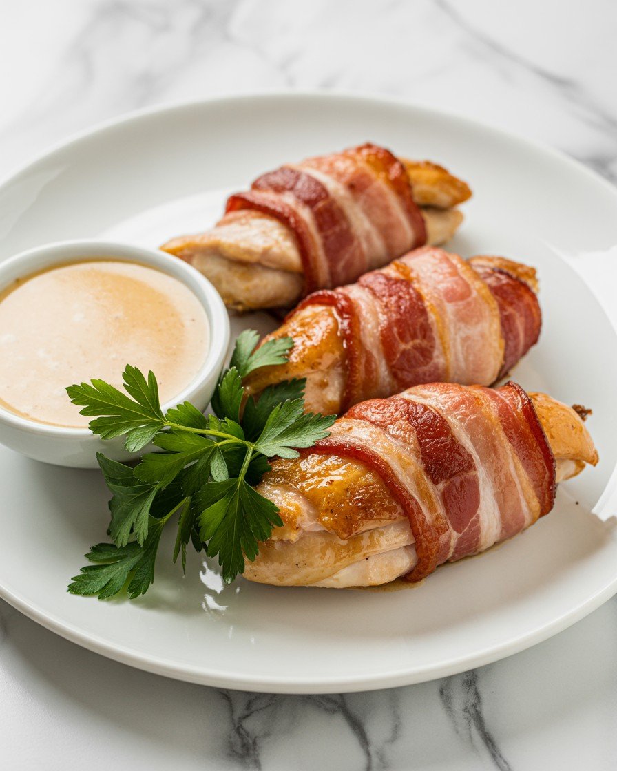 Bacon-Wrapped Chicken Tenders