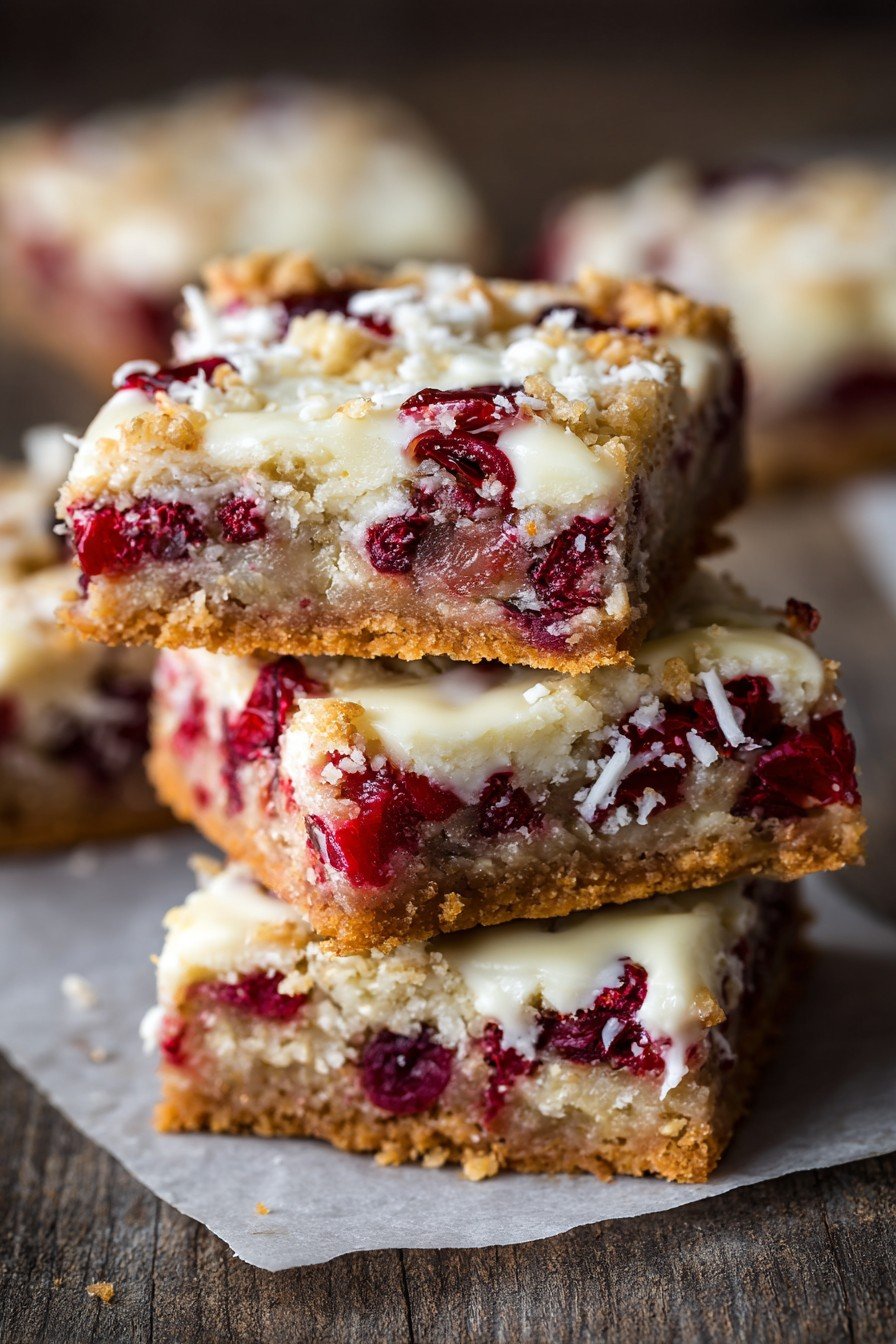 Bakery-Style Cranberry Bliss Bars Inspired by Starbucks