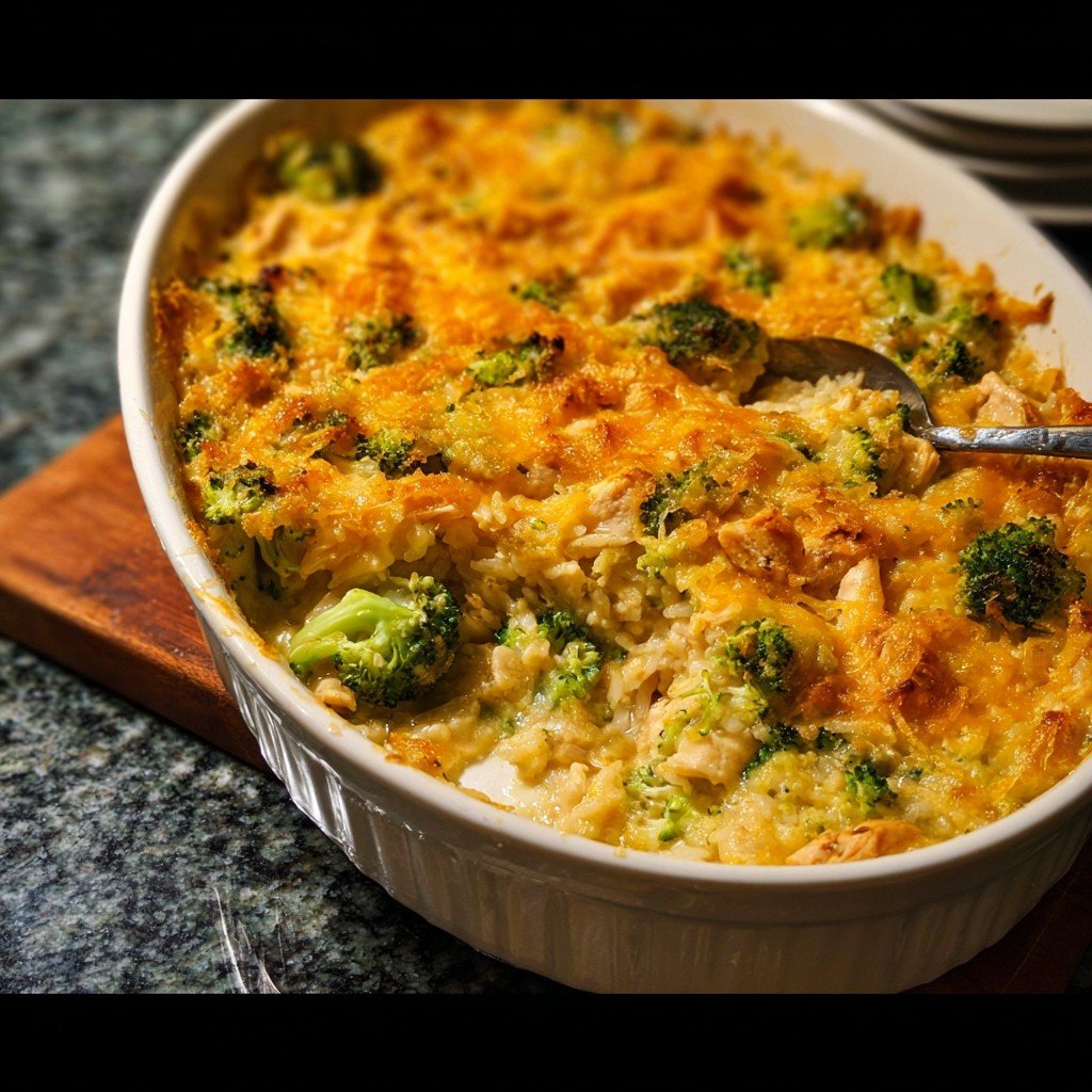 Chicken Broccoli Rice Casserole