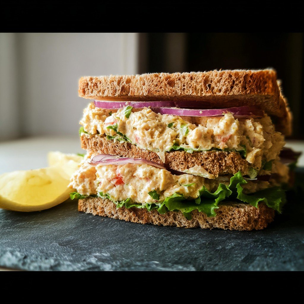 Chickpea Tuna Salad
