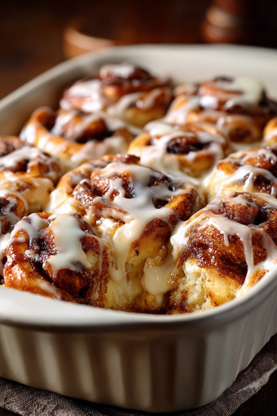 Cinnamon Roll Casserole (Shortcut Recipe)