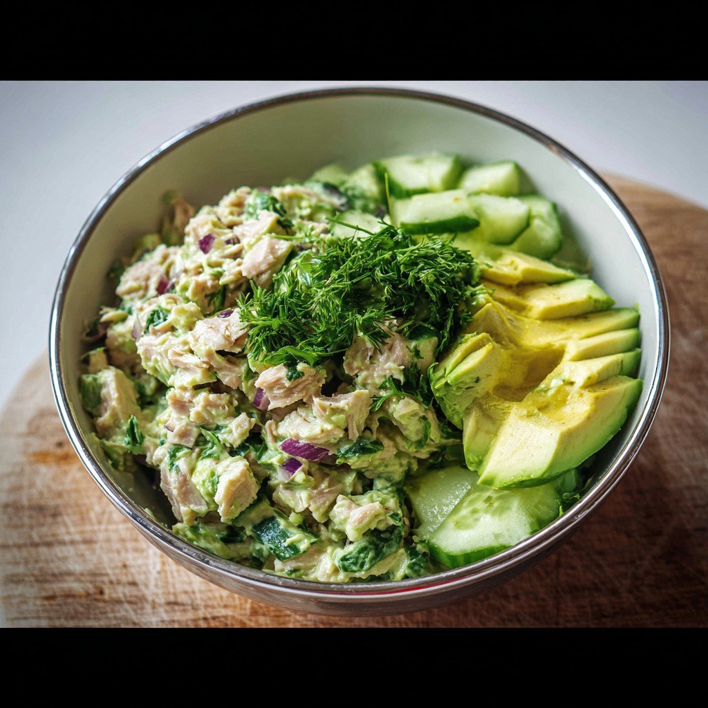 Creamy Avocado Tuna Salad