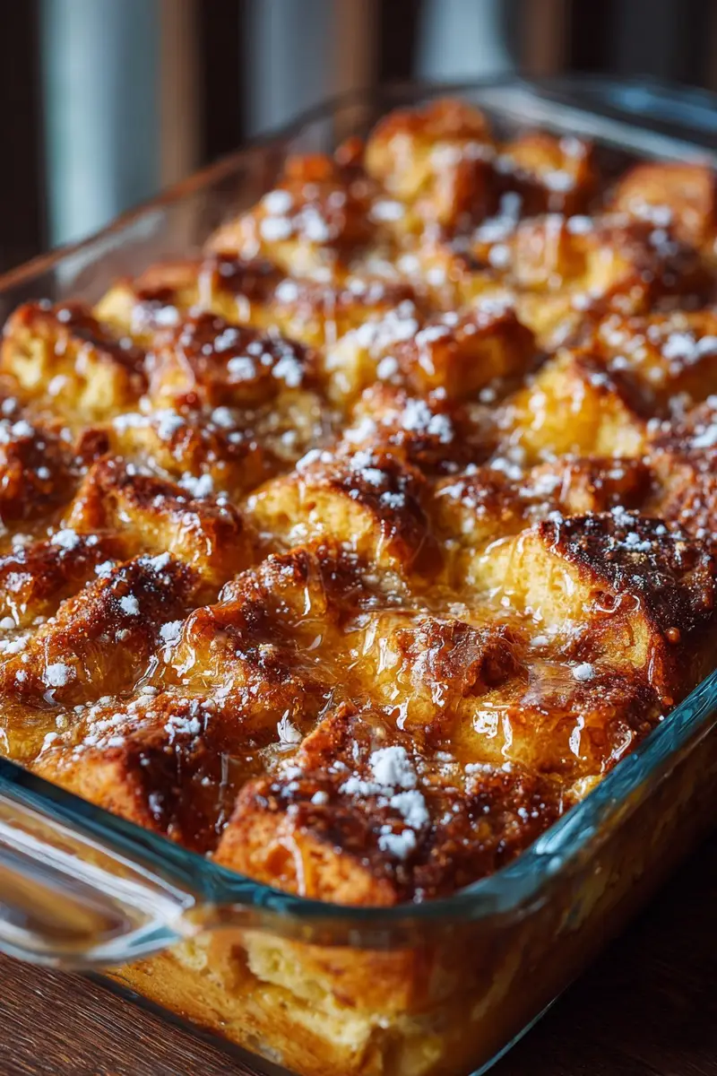 Croissant French Toast Casserole