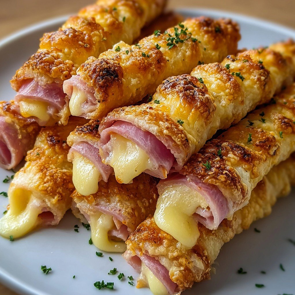 Ham and Cheese Sticks
