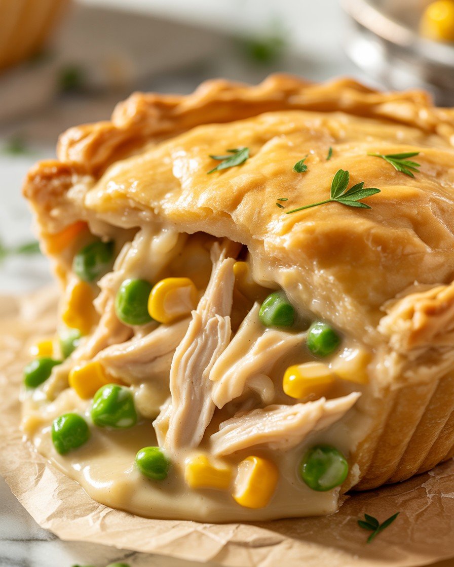 Homemade Easy Chicken Pot Pie Recipe
