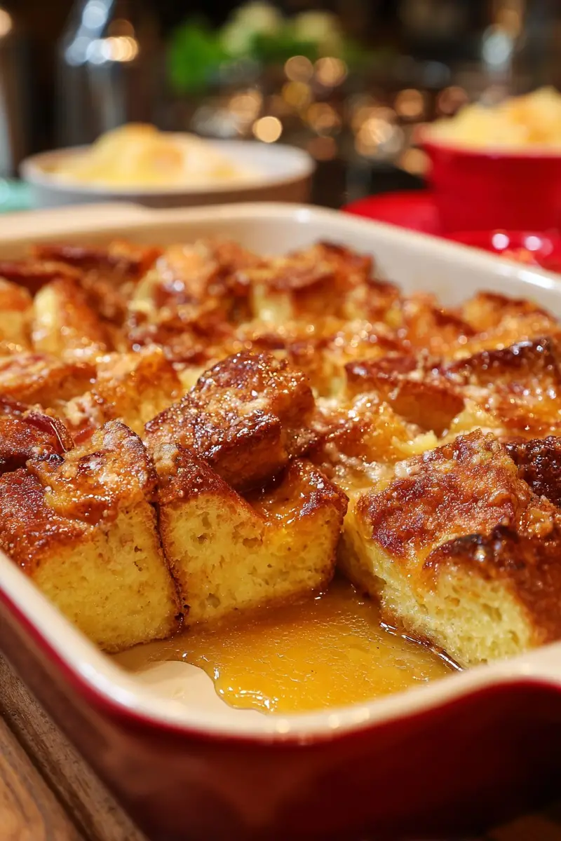King’s Hawaiian Roll French Toast Casserole