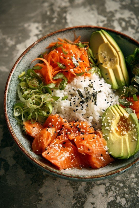 Salmon Rice Bowl (TikTok Style)