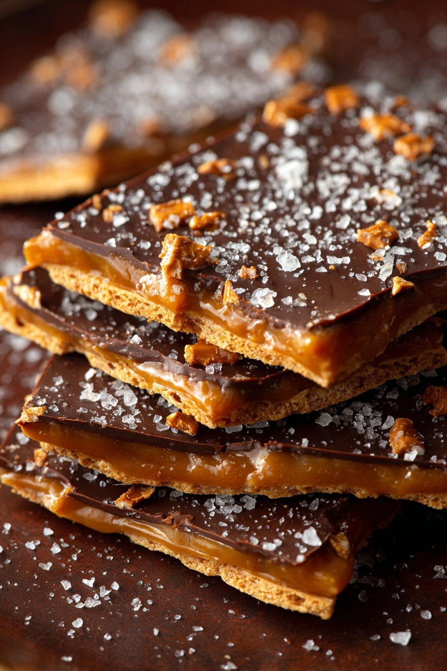 Sweet & Salty Christmas Crack (Easy Saltine Toffee)