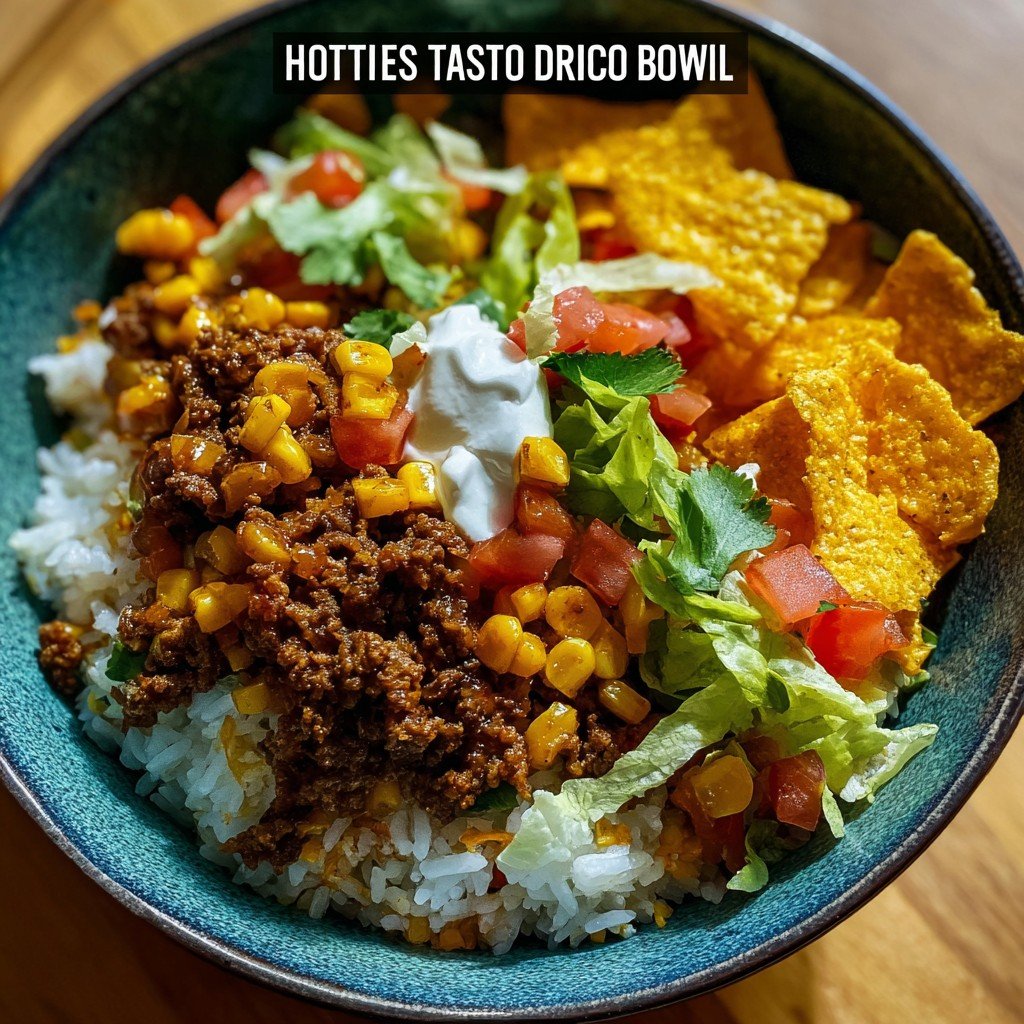 Taco Rice Bowl with Doritos Recipe