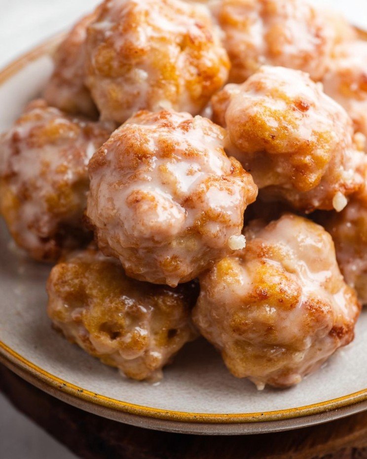 Apple Fritter Bites