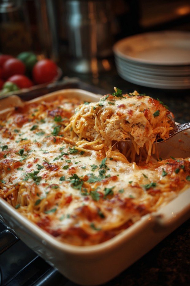 Chicken Spaghetti Bake