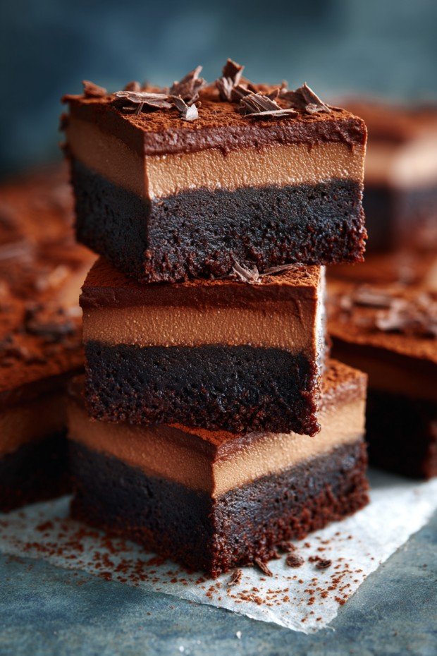 Chocolate Mousse Brownies