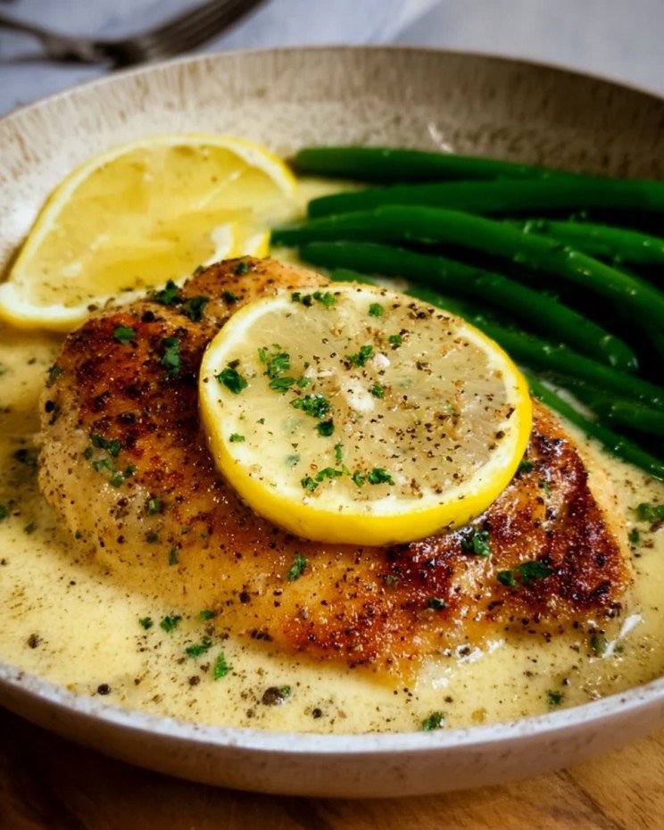 Creamy Lemon Pepper Chicken