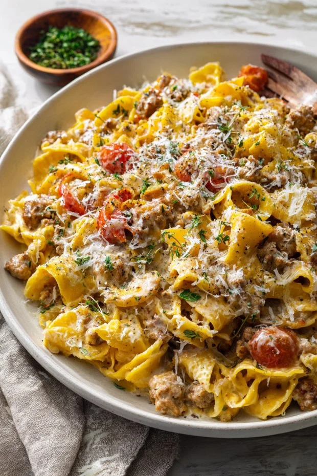 Creamy Sausage Pasta