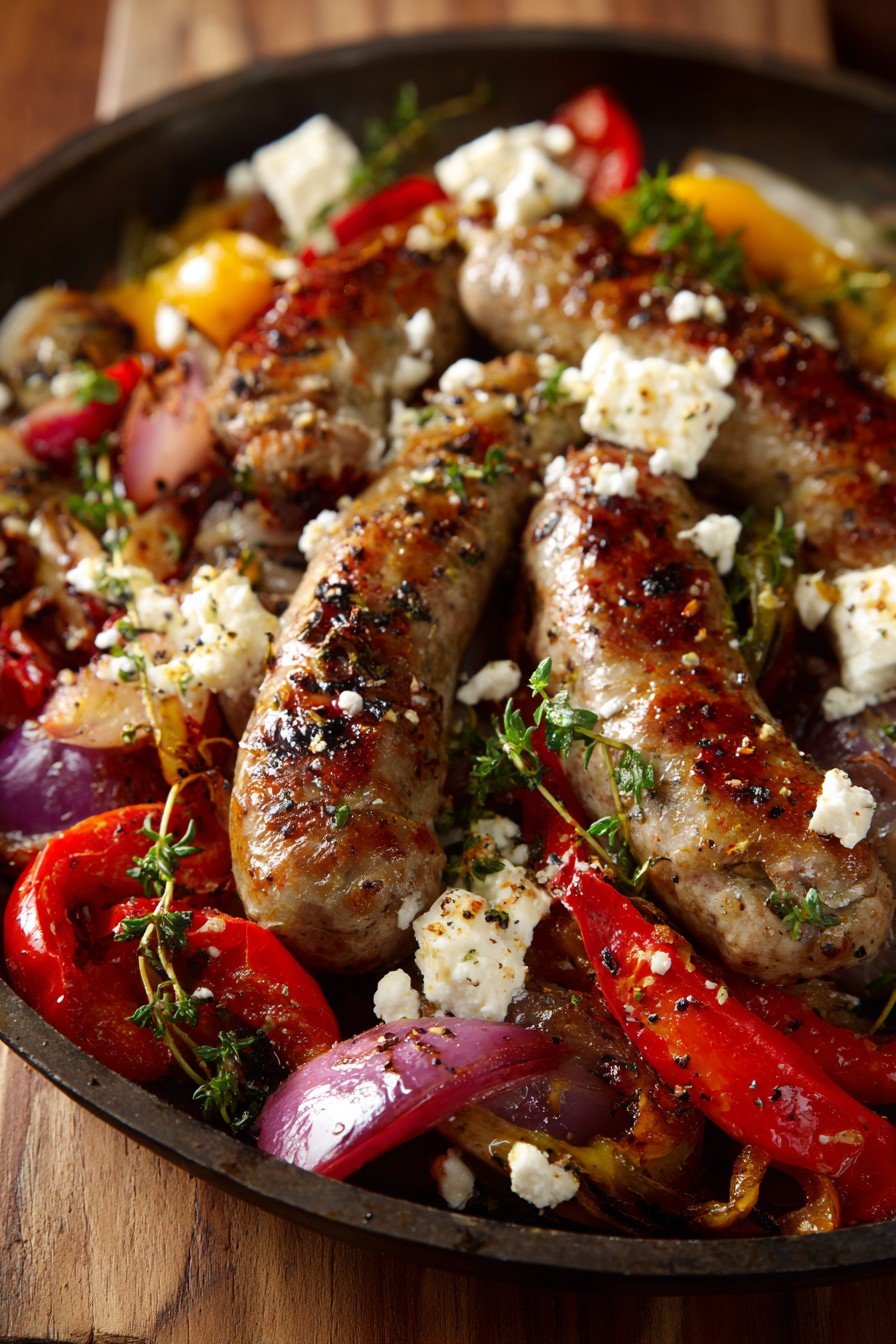 Greek Veggie & Sausage with Feta