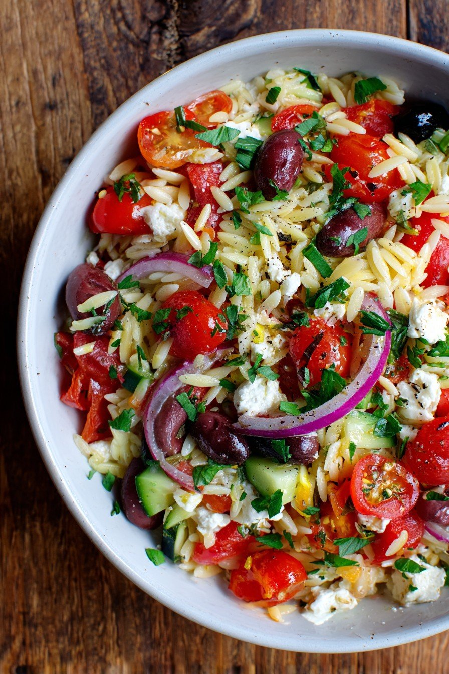 Mediterranean Orzo Salad
