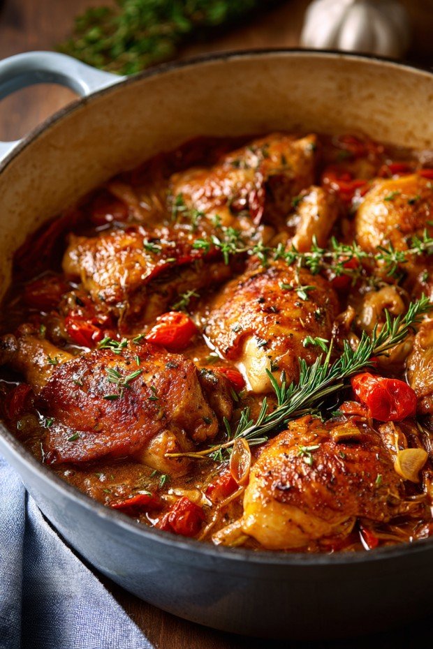 One-pot Italian chicken casserole