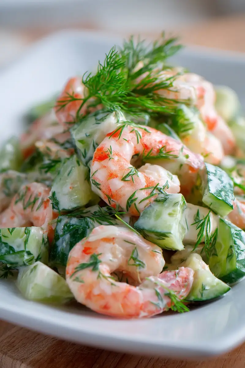 Shrimp Salad with Dill