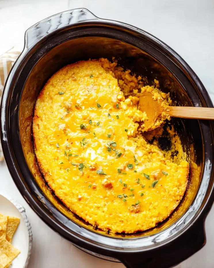 Slow Cooker Cream Cheese Corn Casserole