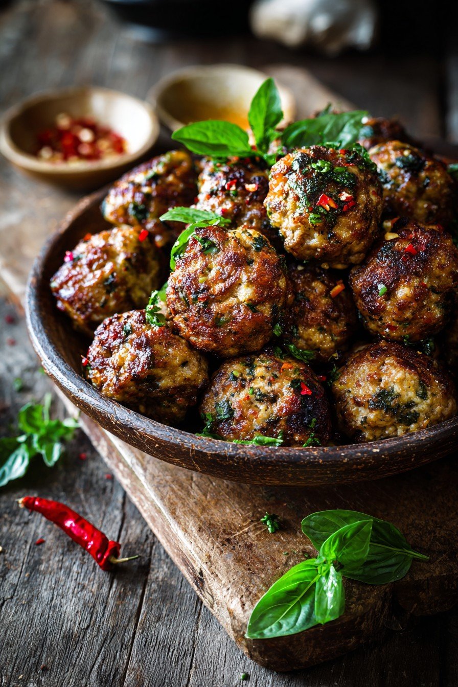 Zucchini “Meat”balls are delish