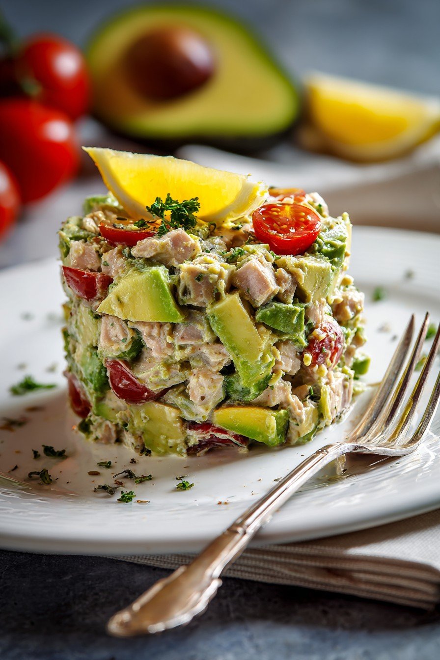 Avocado Tuna Salad