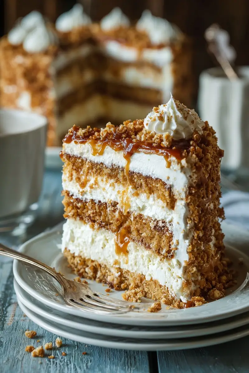 Butterscotch Crunch Cake