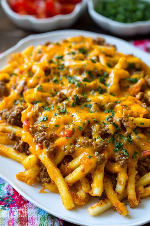 Cheeseburger French Fry Casserole