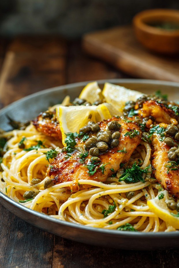 Chicken Piccata Pasta Recipe