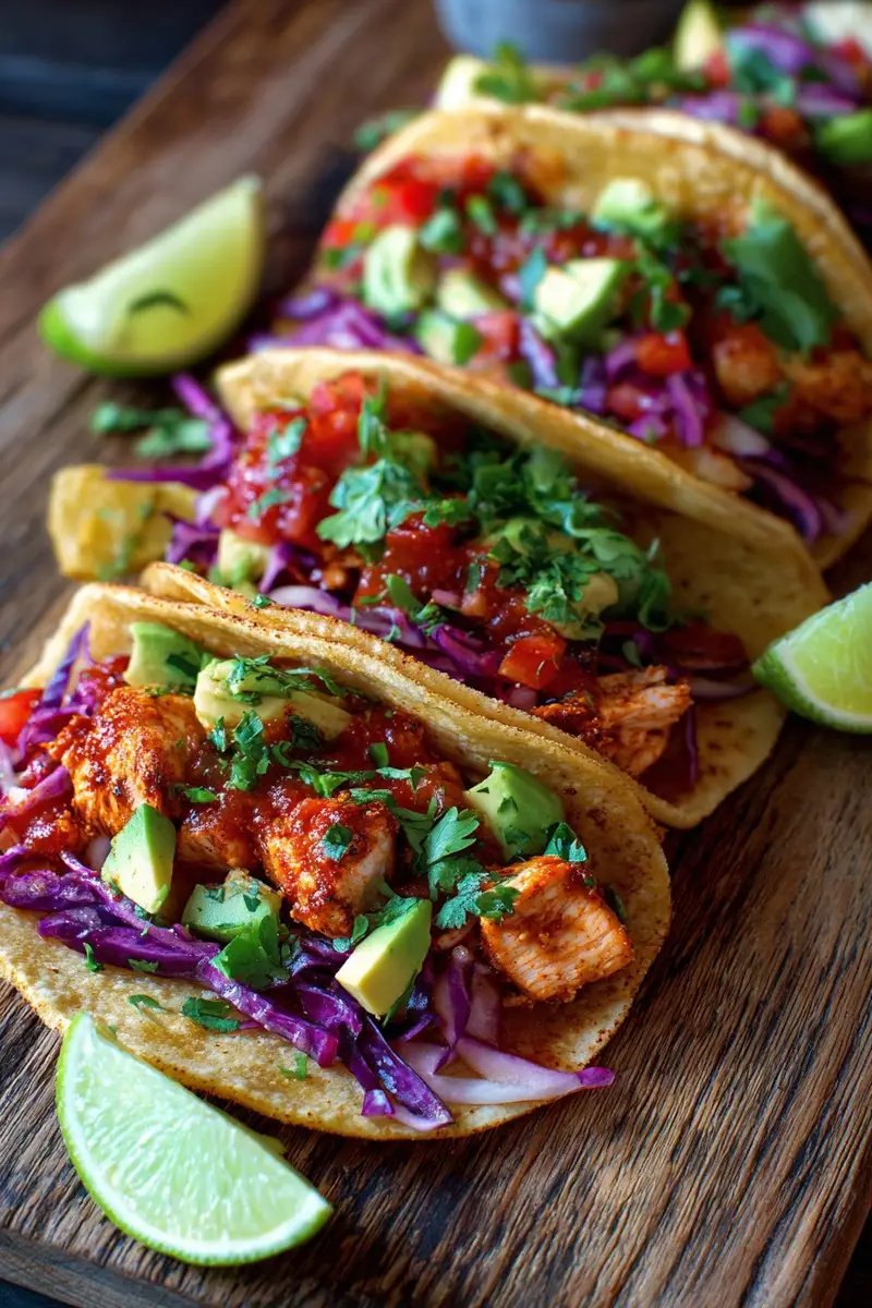 Chicken Street Tacos Recipe