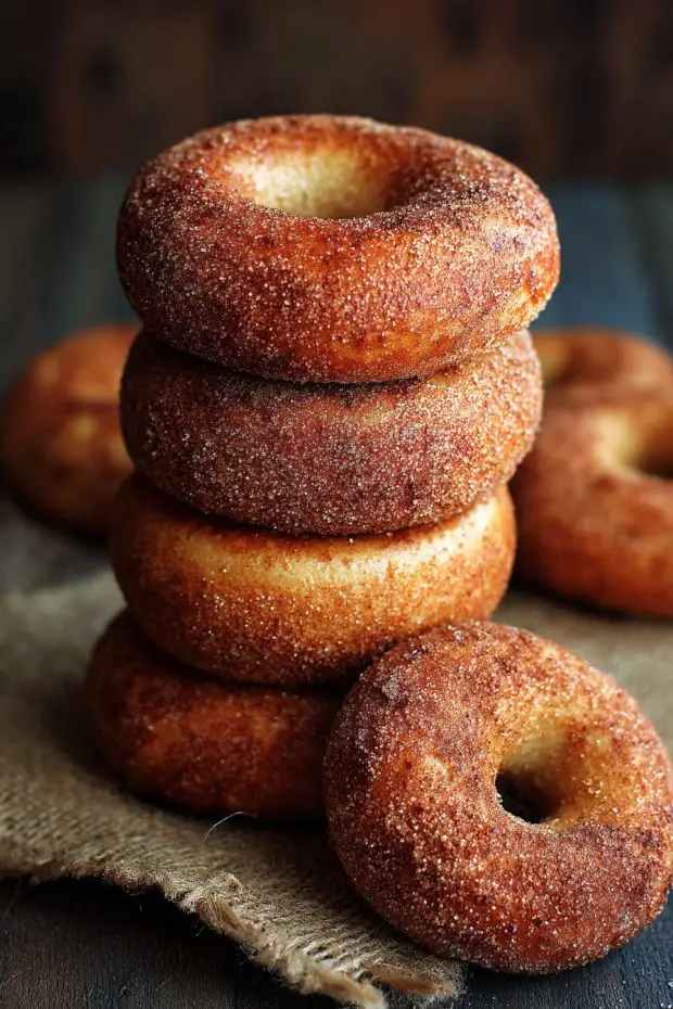 Cinnamon Sugar Bagels