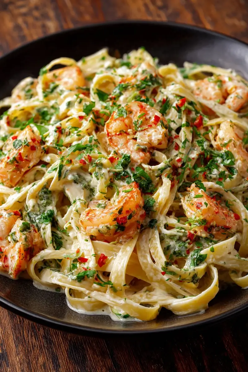 Creamy Shrimp Pasta