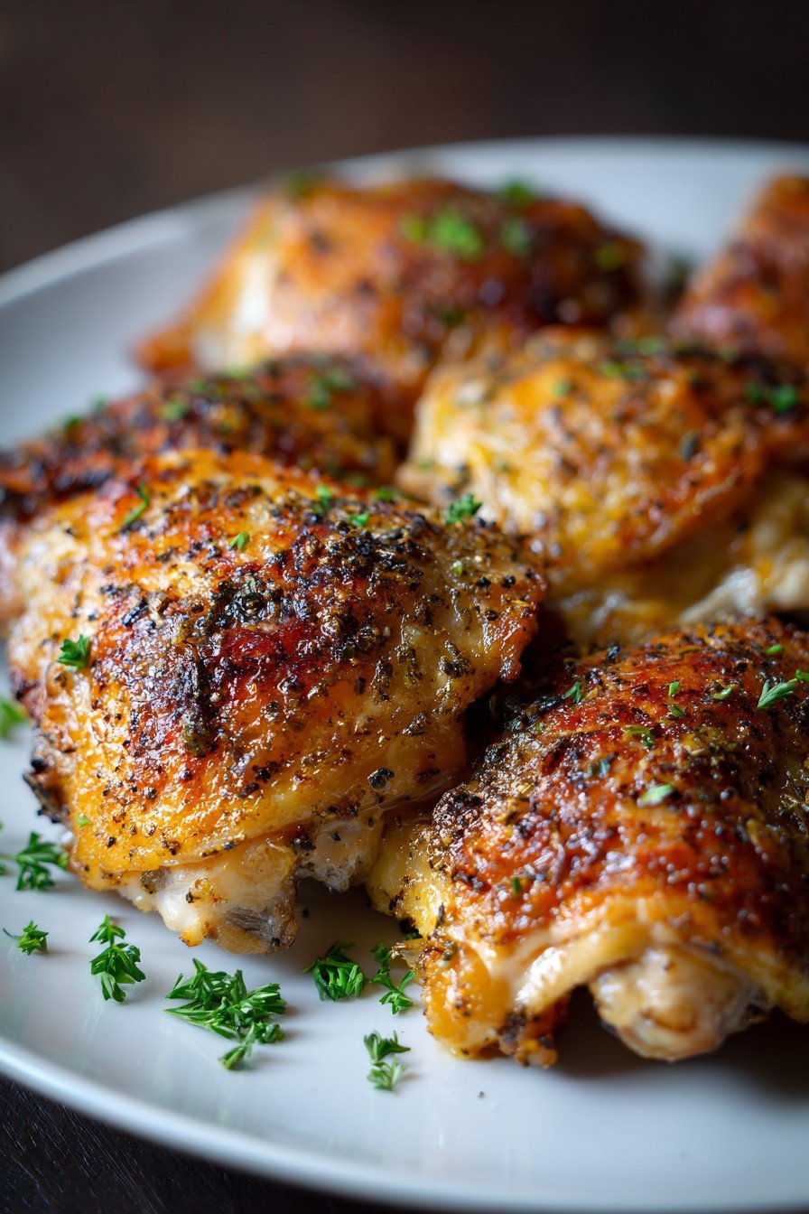 Crispy Air Fryer Chicken Thighs