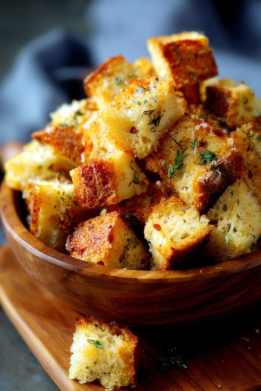 Crispy Homemade Croutons