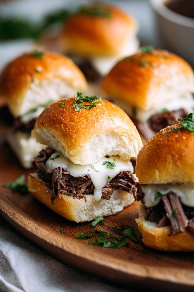 Easy French Dip Sliders