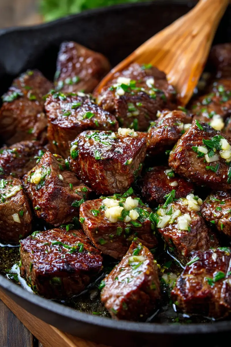 Garlic Butter Steak Bites