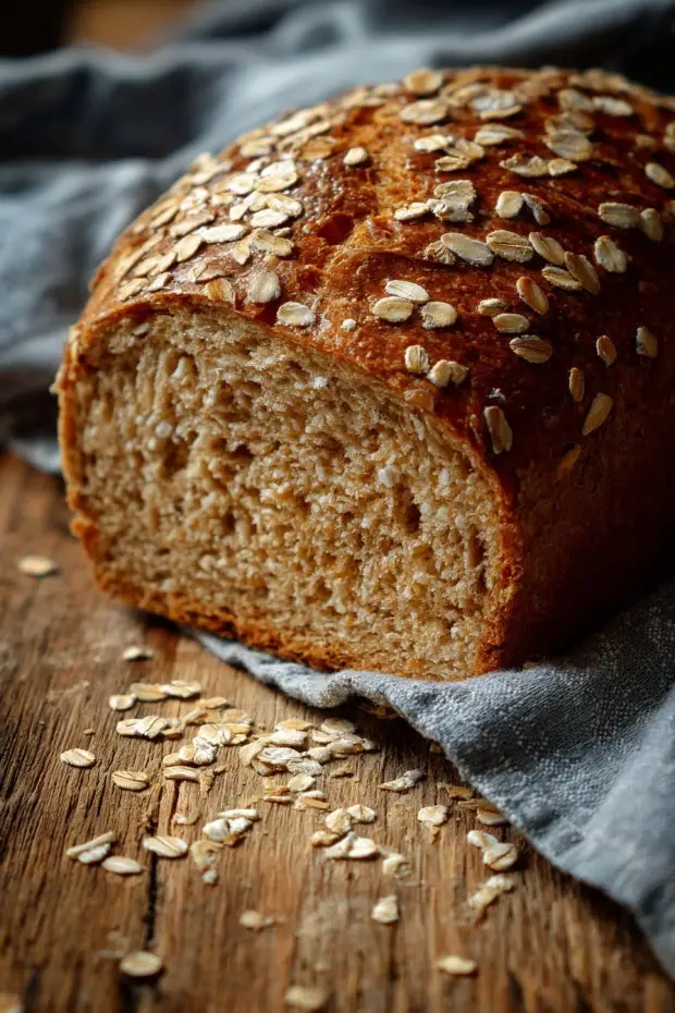 Homemade Honey Oat Bread