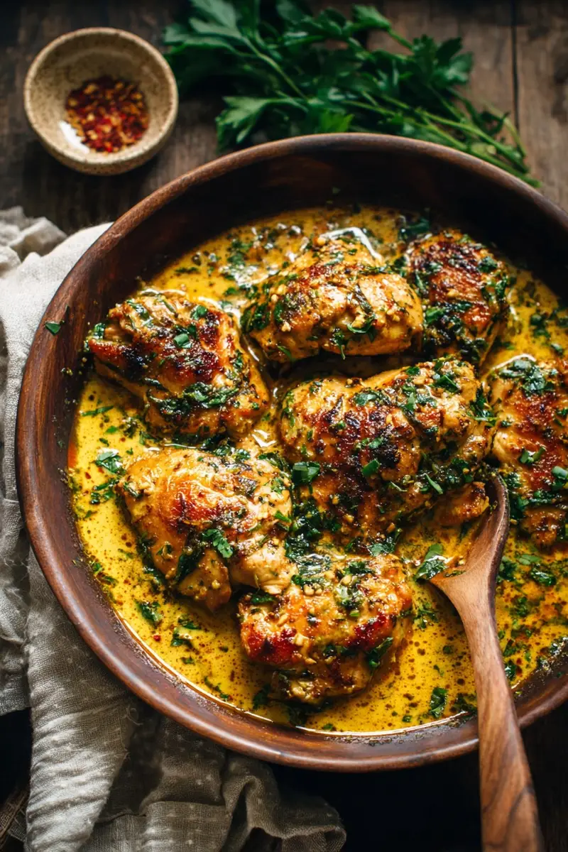 Juicy Garlic Butter Chicken