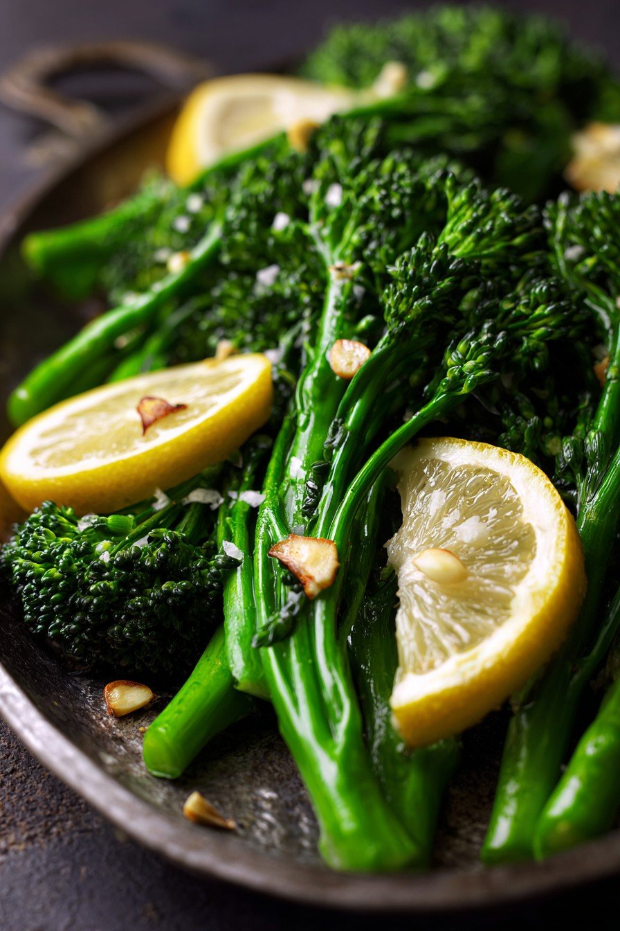 Lemon Garlic Broccolini
