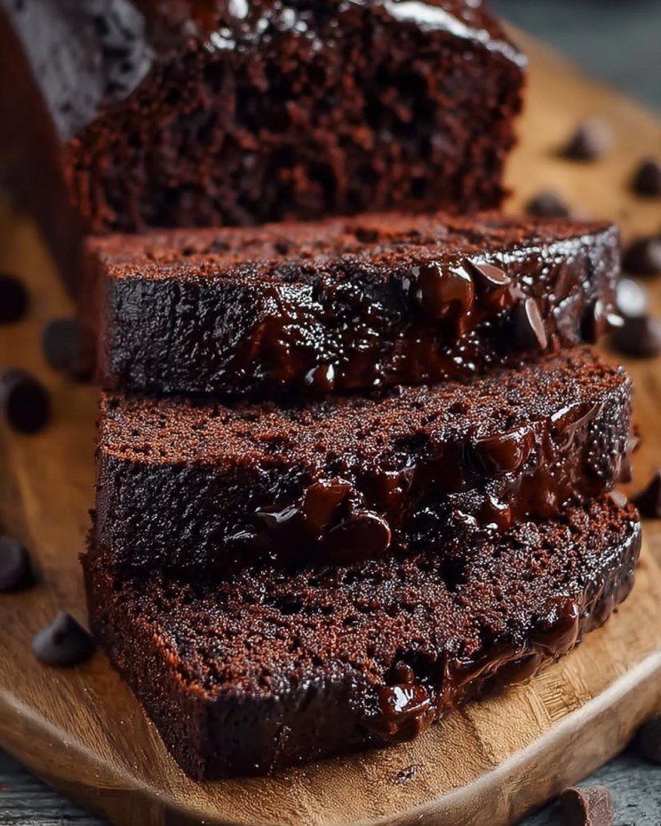 Moist Chocolate Zucchini Bread