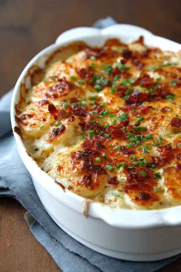 Mouthwatering Baked Potato Casserole You Must Try