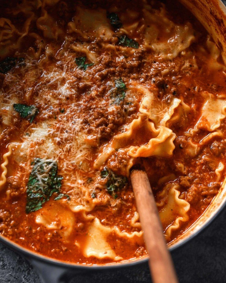 One Pot Lasagna Recipe