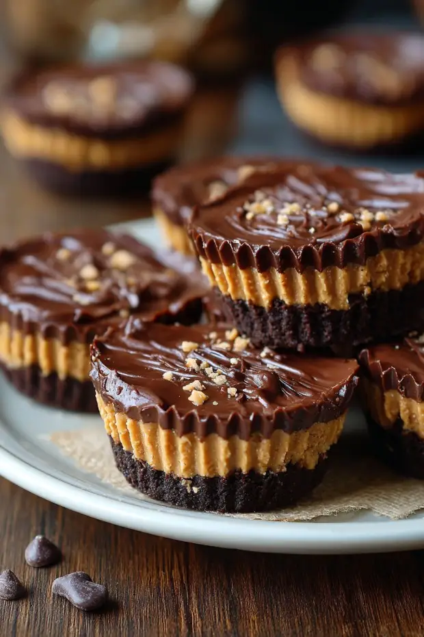 Peanut Butter Brownie Cups