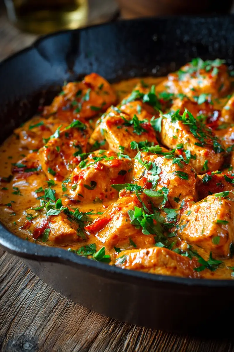 Texas Roadhouse Butter Chicken Skillet