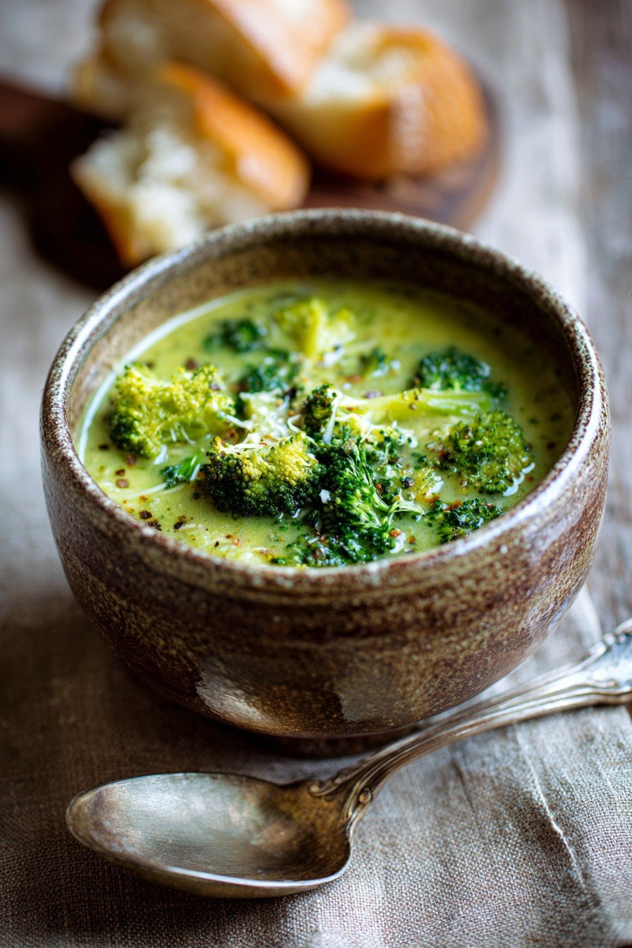 Warming Italian Broccoli Soup
